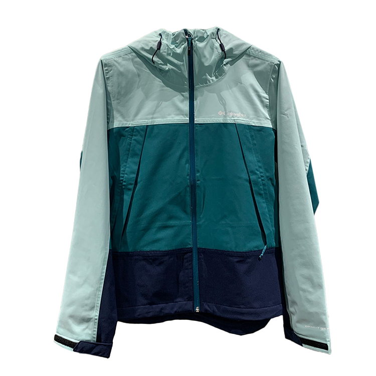 Columbia Urban Living/Travel/Commuting Waterproof, Windproof, Breathable, And Thermal Windbreaker Jacket Women's Blue