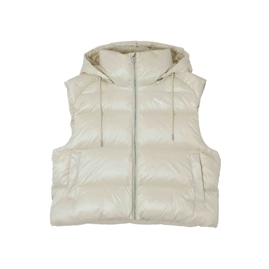 PUMA SHINY DOWN VEST WARMCELL Vest Women's Snow White