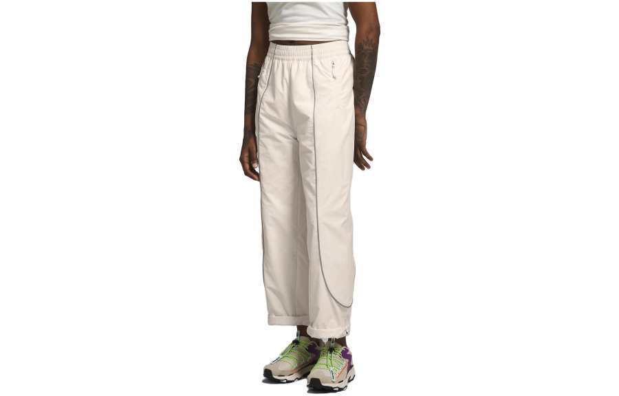 THE NORTH FACE Casual Pants Women's Gardenia White Moderate Straight Fit Pants