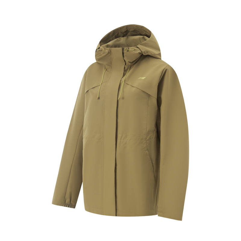 Li-Ning Li Ning Fitness Series Trench Coat Women's Yellow Walnut Brown