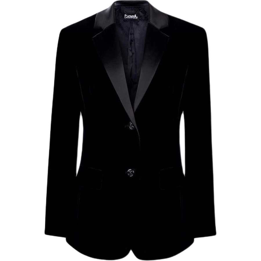 KARL LAGERFELD / Karl Lagerfeld Jeans Business Suit Coat Women's Black