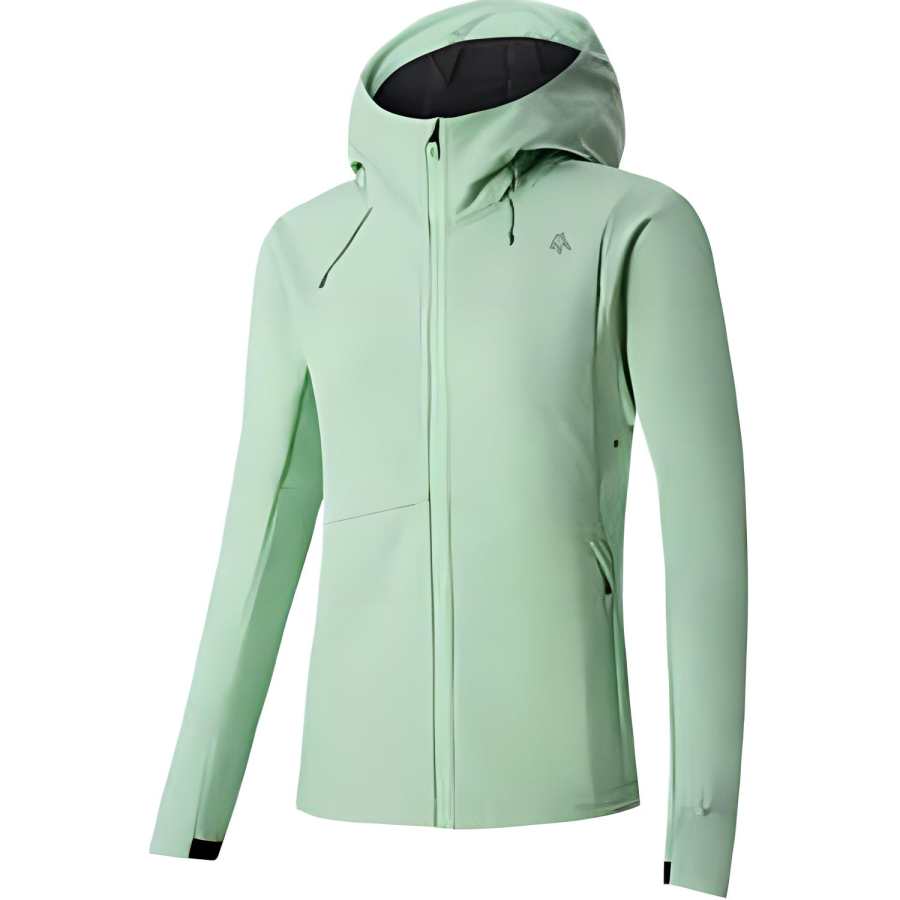 361° Running Collection Trench Coat Women's Water Lime Green