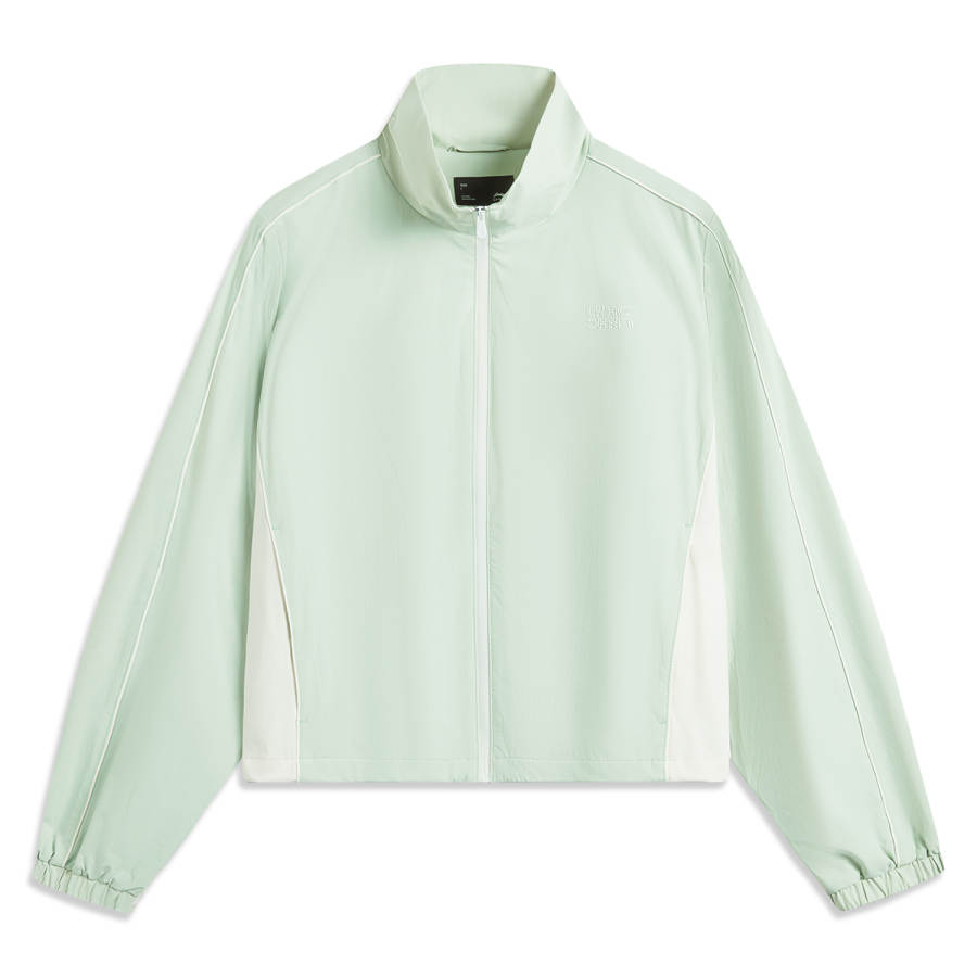 Li-Ning Li Ning Sports Life Collection Trench Coat Women's Ice Fat Green