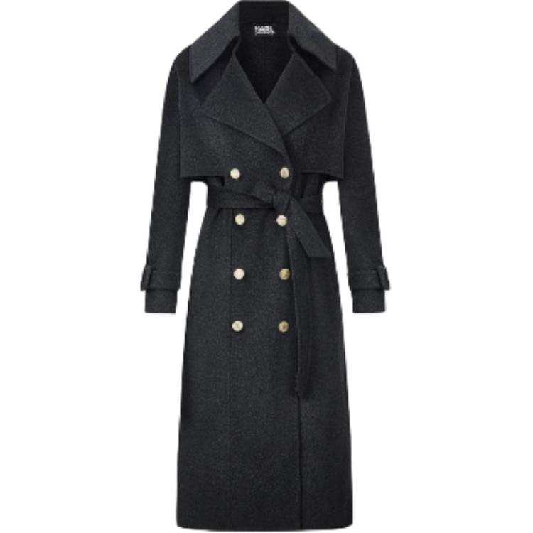 KARL LAGERFELD / Karl Lagerfeld Jeans Coat Women's Gray