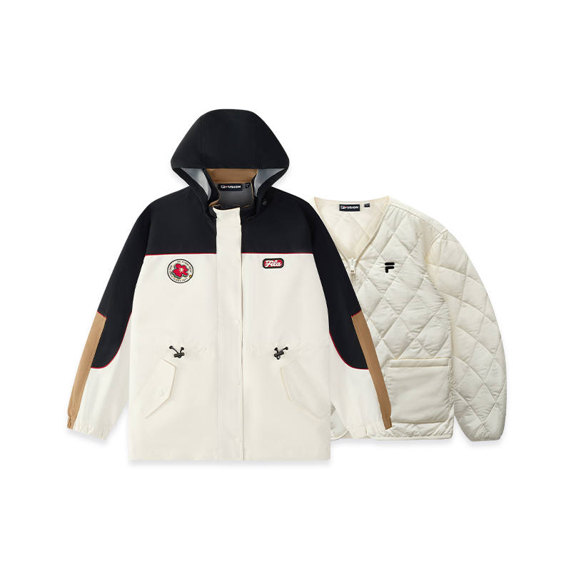 FILA FUSION Puffer Jacket Women's Cloud White