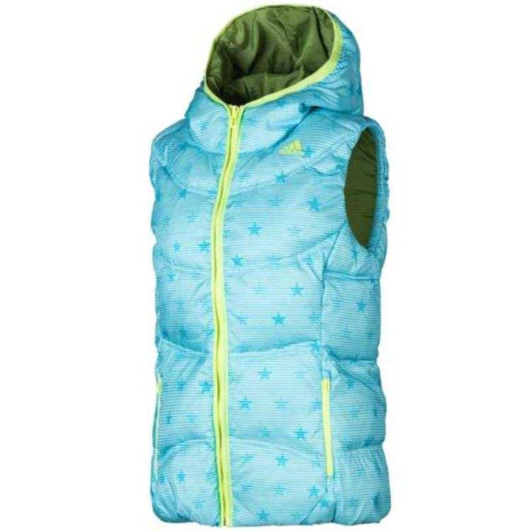 Adidas Adidas Vests Women's Blue Hooded Non Detachable Moderate Other