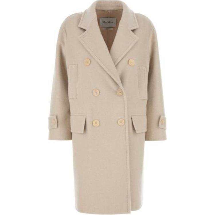 MaxMara Max Mara Nogara Collared Button Up Coat