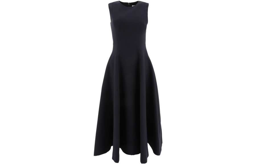 DIOR Quarterly New Products Sleeveless Dresses Women's Black Crew Neck