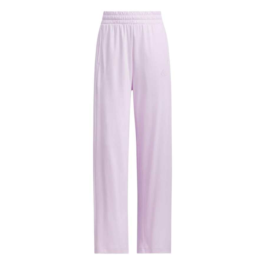 Adidas Adidas GRAPHIC KNIT JOGGERS Casual Pants Women's Ice Light Purple