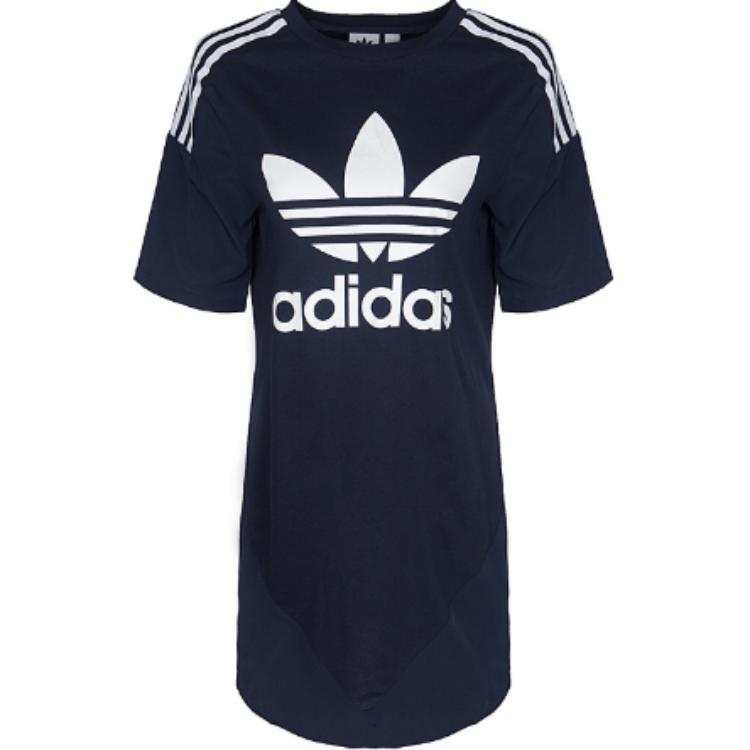 Adidas Originals Short Sleeved Dress Women's Blue