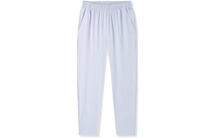 ANTA Knitted Sweatpants Women's Stone Gray Moderate Straight Fit Pants