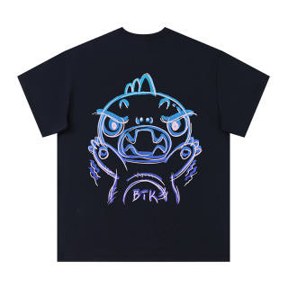 BTK T Shirts Unisex Crew Neck Moderate Straight Fit