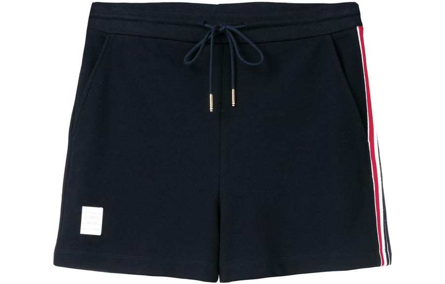THOM BROWNE THOM BROWNE Piqué Stripe Shorts