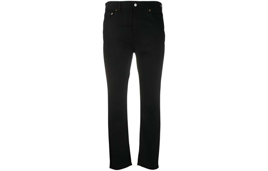 Acne Studios Acne Studios Jeans Women's Black Moderate Straight Fit Pants