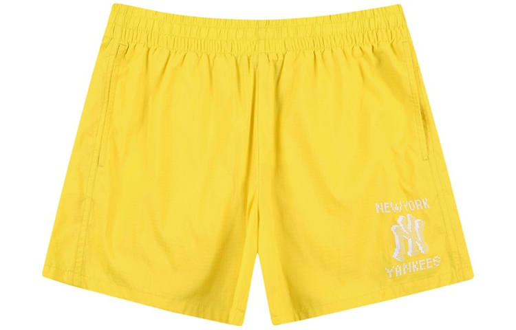 MLB New York Yankees Casual Shorts Women's Yellow Moderate