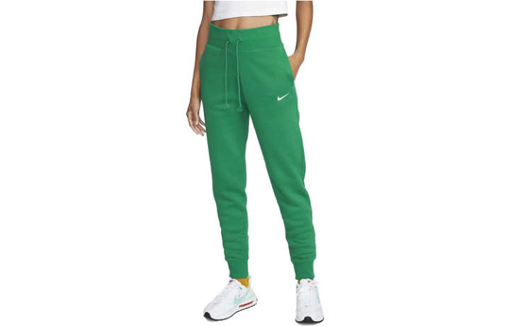 Nike Nike Knitted Sweatpants Women's Green Moderate Cuffed Pants