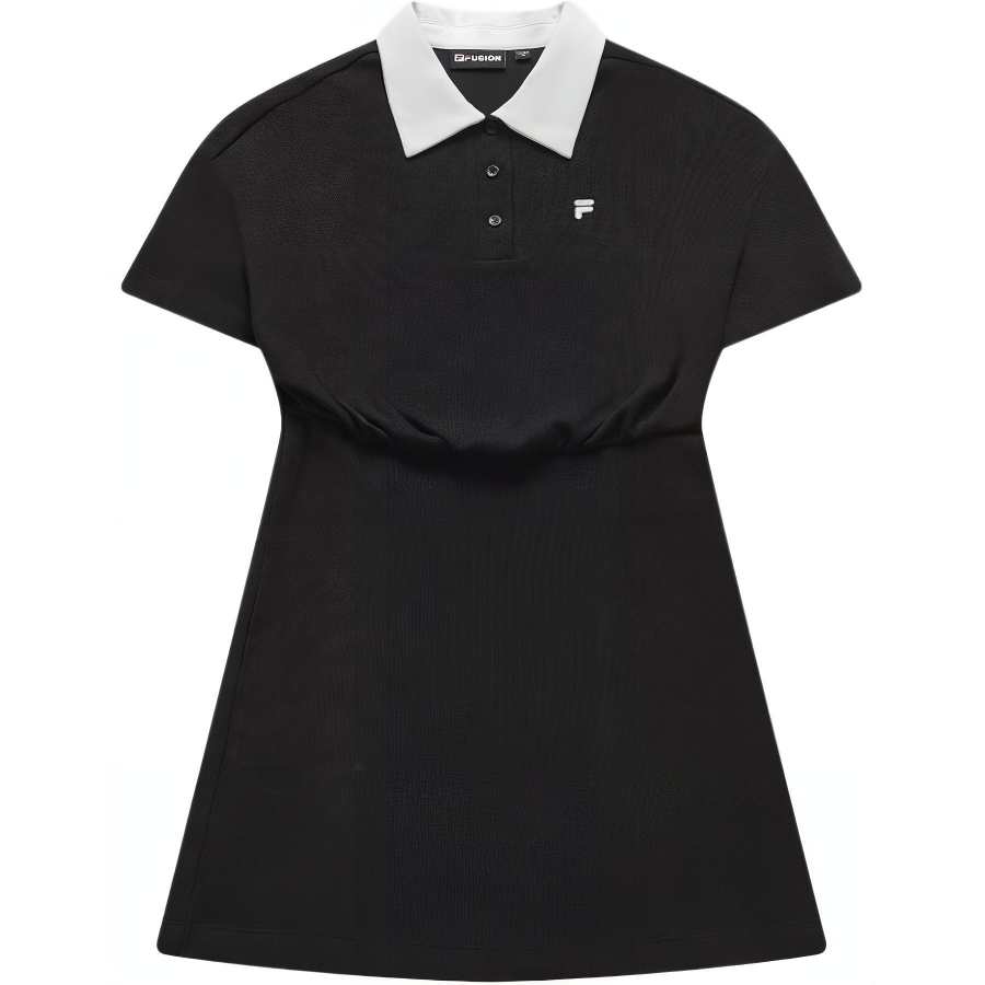 FILA FUSION Short Sleeved Dress Women's Jet Black