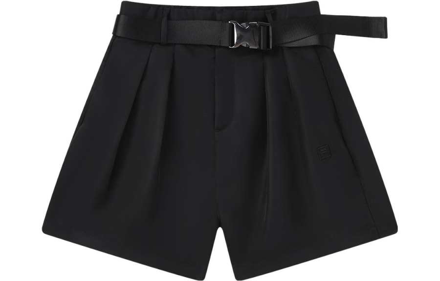 FILA MILANO Casual Shorts Women's Jet Black