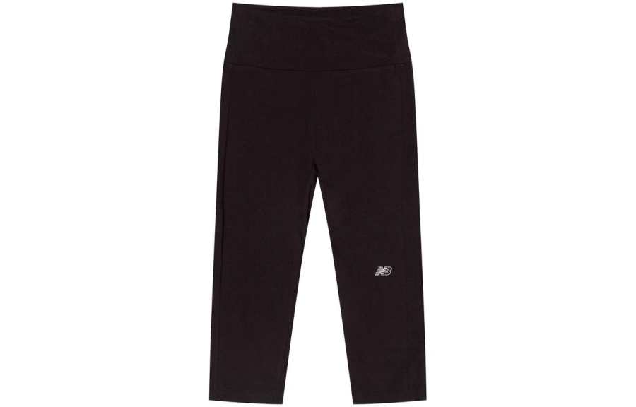 New Balance New Balance Knitted Sweatpants Women's Black Moderate Slim Fit Pants