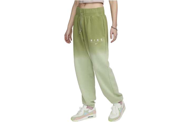 Nike Nike Knitted Sweatpants Women's Emerald Green Moderate Cuffed Pants