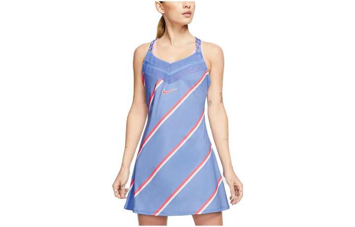 Nike Nike Slip Dresses Women's Blue Moderate Short