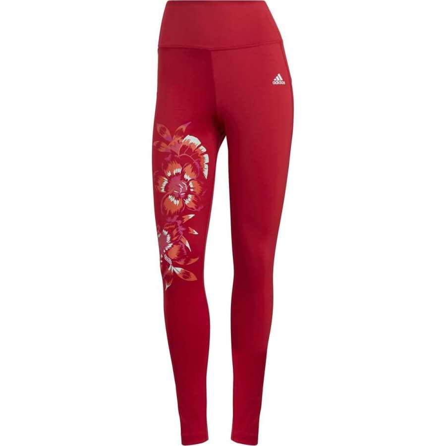 Adidas Adidas AEROREADY Leggings Women's Red Moderate
