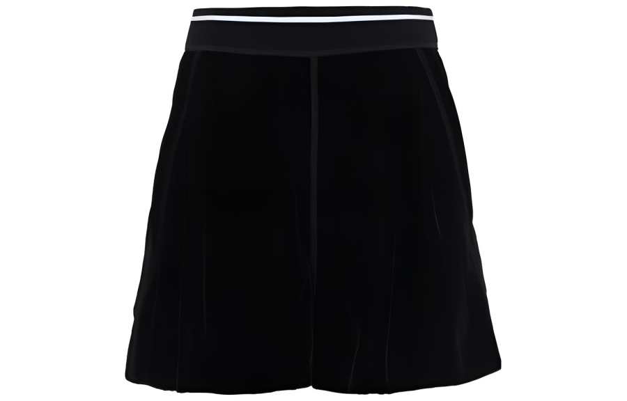 MIU MIU 【Previous Season】stripe-trim velvet track pants