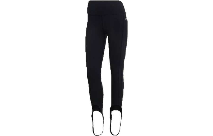 Adidas Adidas Knitted Sweatpants Women's Black Moderate Slim Fit Pants