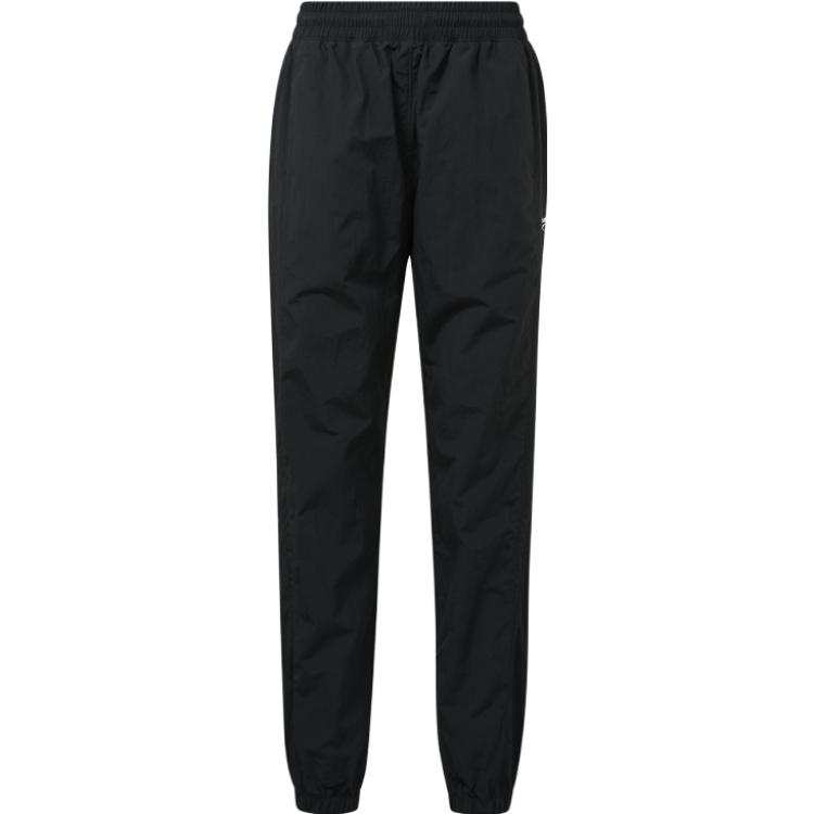 Reebok Knitted Sweatpants Women's Black Moderate Cuffed Pants
