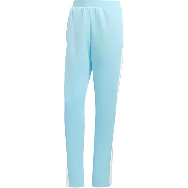 Adidas Adidas Knitted Sweatpants Women's Blue Moderate Tapered Pants