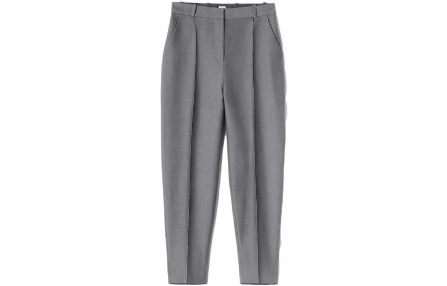 Toteme cropped pintuck trousers