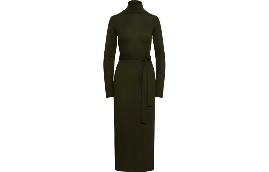 Polo Ralph Lauren FW22 Long Sleeved Dress Women's Green