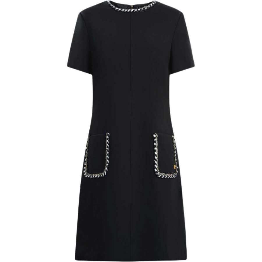 KARL LAGERFELD / Karl Lagerfeld Jeans Short Sleeved Dress Women's Black
