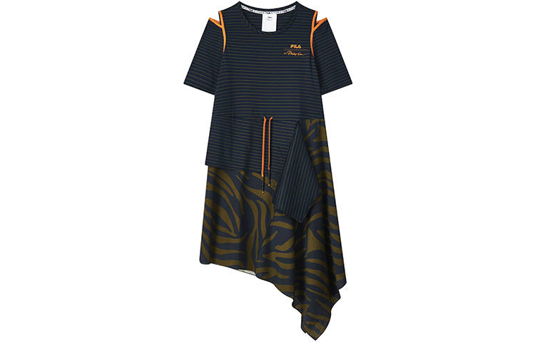 FILA 3.1 Phillip Lim Collaboration Collection Short Sleeved Dress Women's Dark Army Green