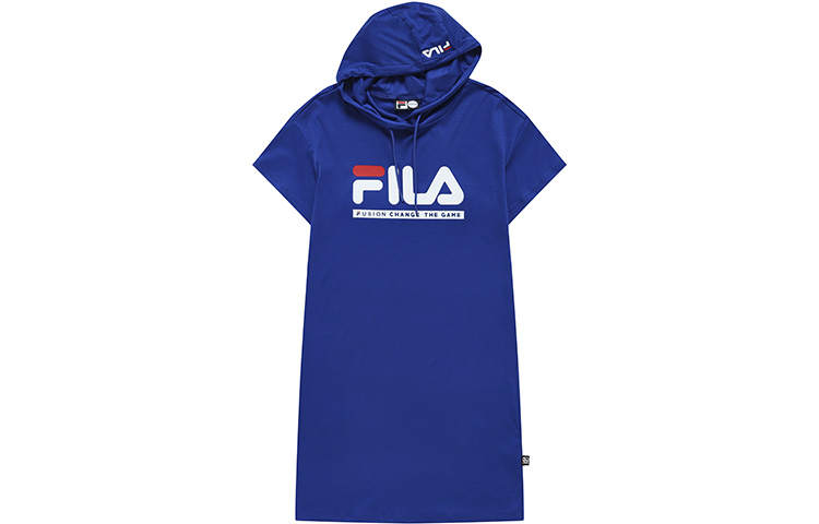 FILA FUSION Short Sleeved Dress Women's Blue