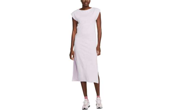 Nike Nike Sleeveless Dresses Women's Pink Purple Crew Neck Moderate Mid Length
