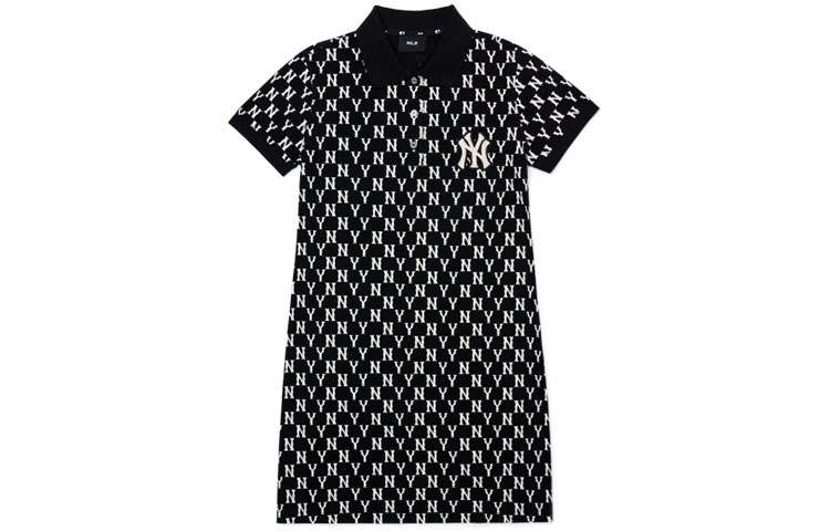 MLB MLB Short Sleeved Dress Spring Summer Women's Black