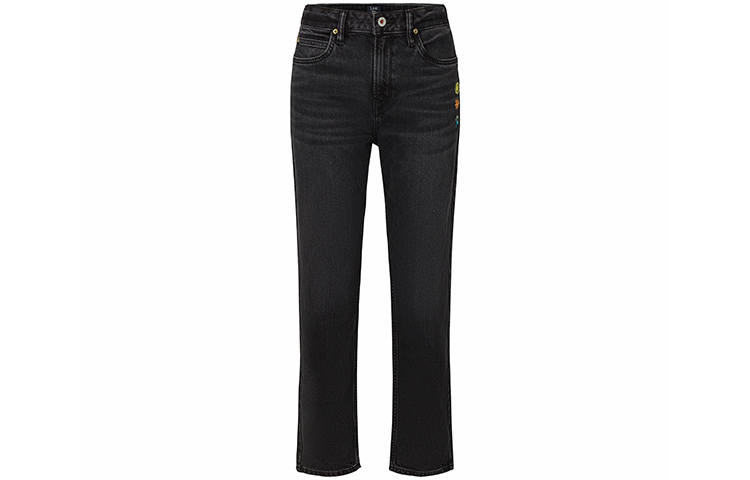 Lee FW22 Straight Jeans Women's Black