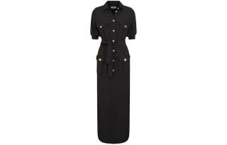 Blazé Milano SS24 Short Sleeved Dress Women's Black