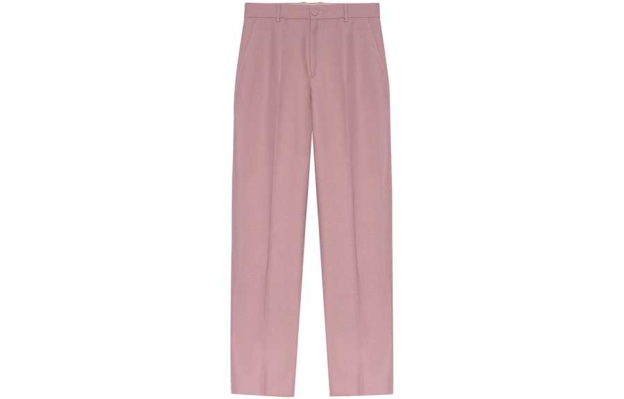 GUCCI SS22 Suit Pants Women's Pink