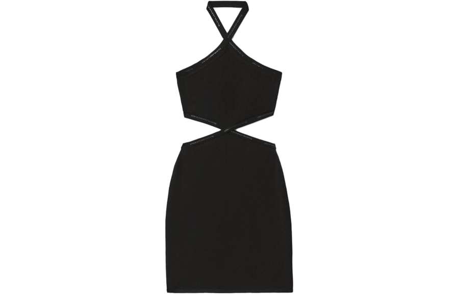 Alexander Wang T By Alexander Wang Halter Neck Cut Out Dress