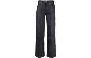 JIL SANDER Jeans Women's Dark Blue Moderate Straight Fit Pants