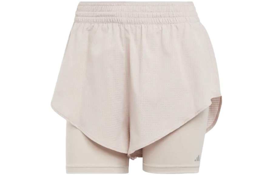 Adidas Adidas Casual Shorts Women's Light Taupe Moderate