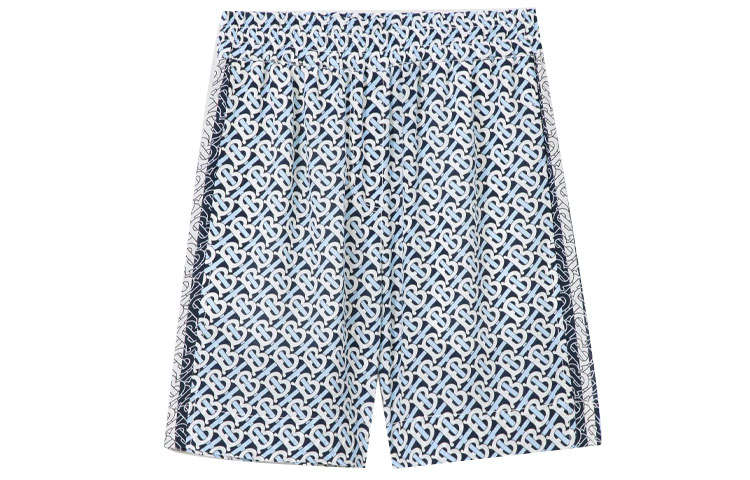 Burberry Casual Shorts Women's Blue