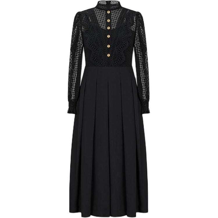 KARL LAGERFELD / Karl Lagerfeld Jeans Long Sleeved Dress Women's Black