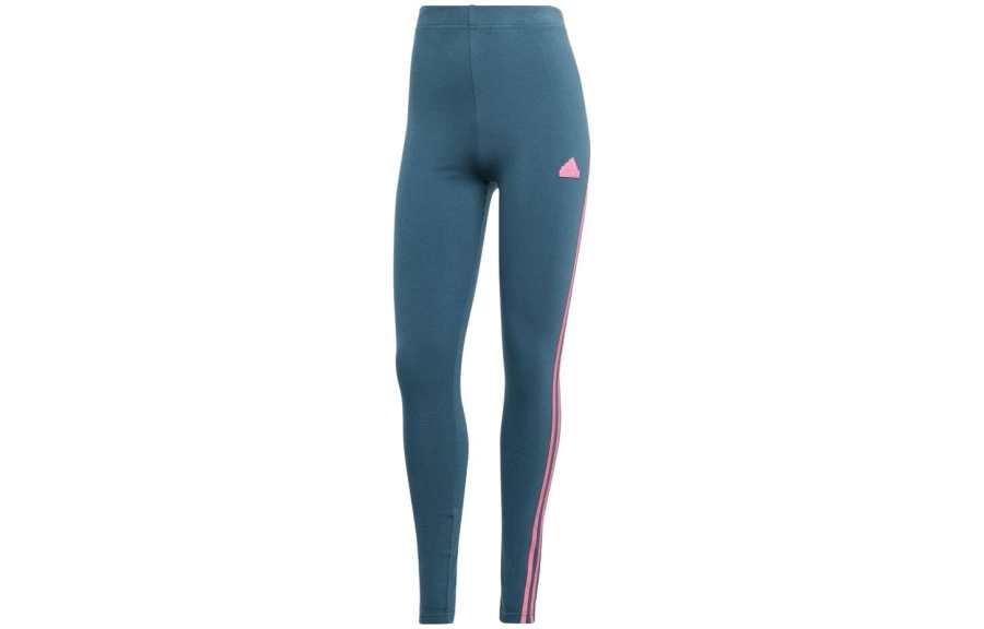 Adidas Adidas Knitted Sweatpants Japan Version Women's Blue