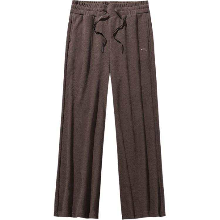 Anta Variety Training Collection Casual Pants Women's Caramel Khaki