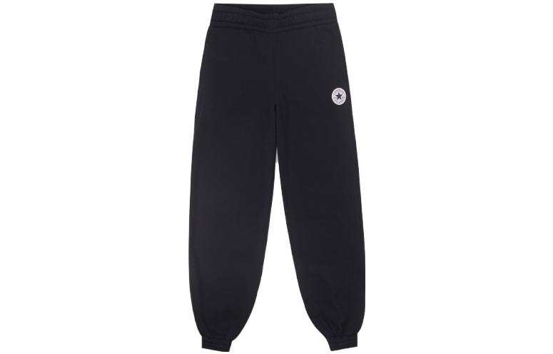 Converse Converse Knitted Sweatpants Women's Black Moderate Cuffed Pants