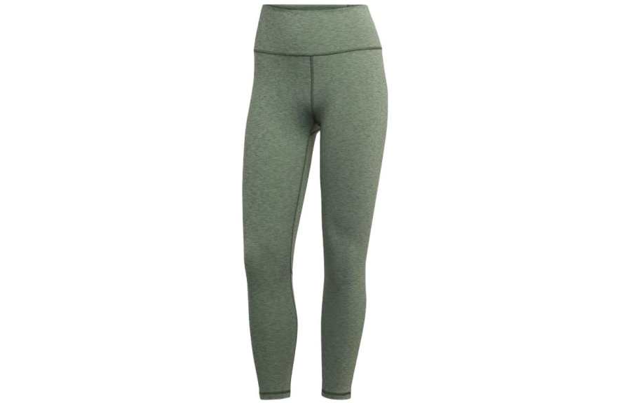 Adidas Adidas Knitted Sweatpants Women's Green Moderate Slim Fit Pants