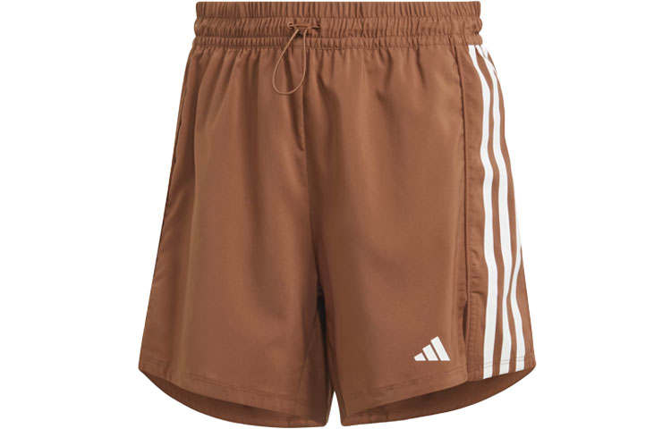 Adidas Adidas AEROREADY Casual Shorts Women's Brown Moderate